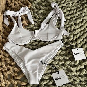 White Bikini - Beach Riot - NEW WITH TAGS